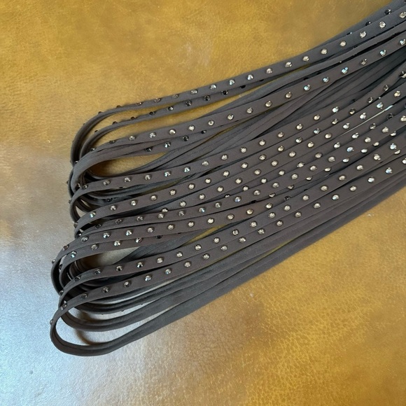 SKIMS RHINESTONE SWIM STRAPPY SKIRT - Picture 10 of 12